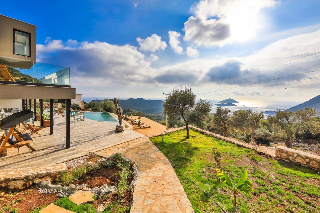 14 Premium Villas With Openair Restaurant&Tennis Court In Nature - Notos Club Kaş Buitenkant foto