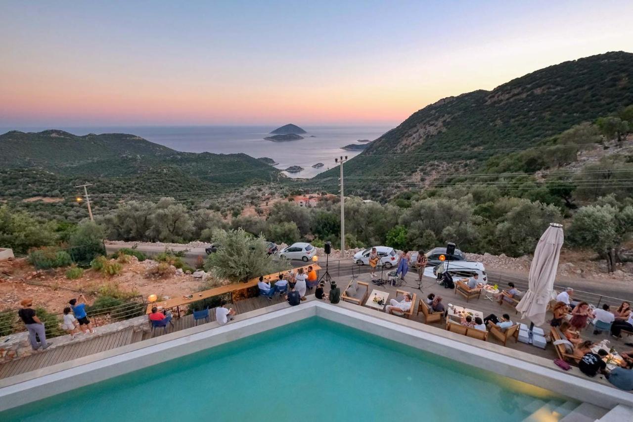 14 Premium Villas With Openair Restaurant&Tennis Court In Nature - Notos Club Kaş Buitenkant foto