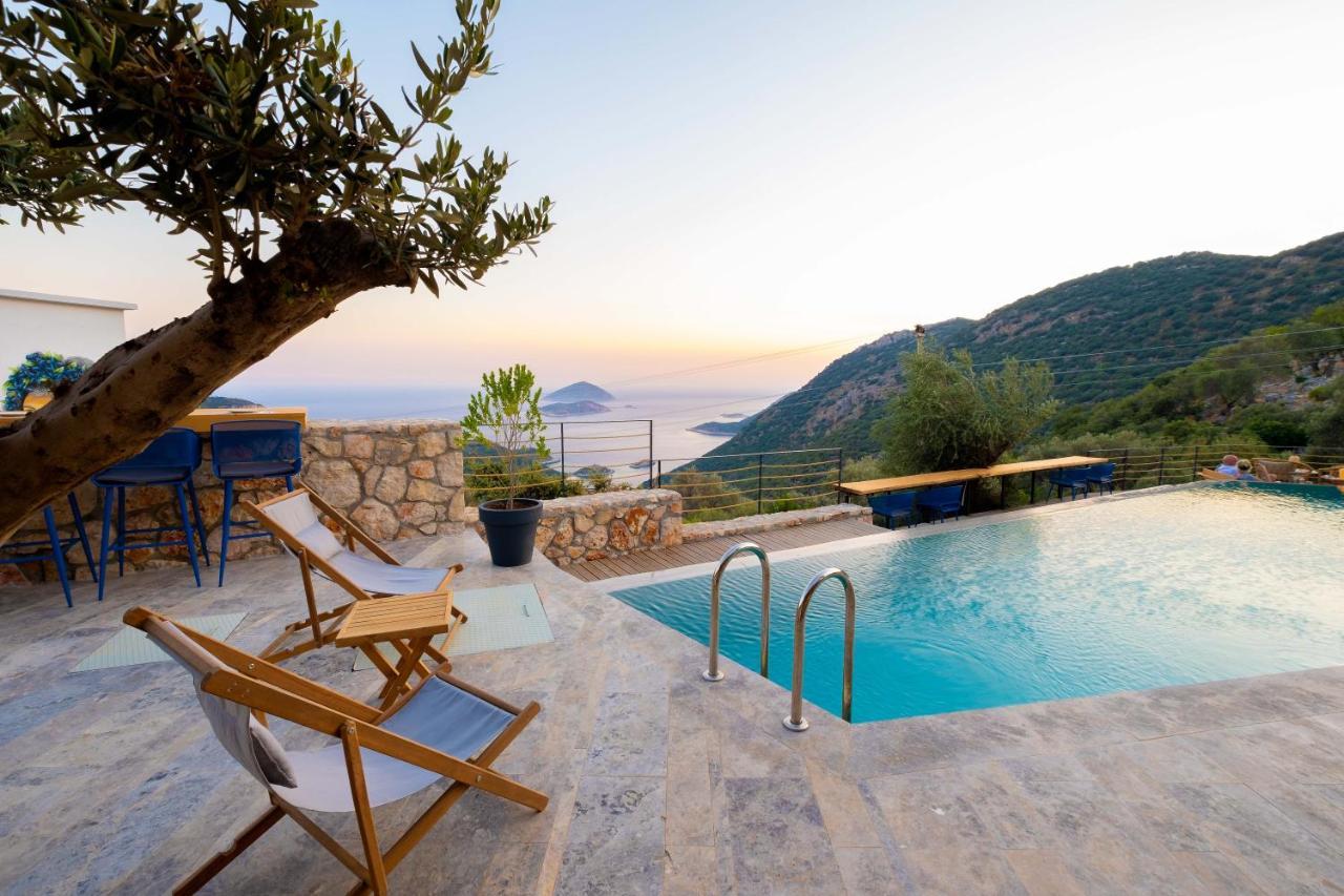 14 Premium Villas With Openair Restaurant&Tennis Court In Nature - Notos Club Kaş Buitenkant foto