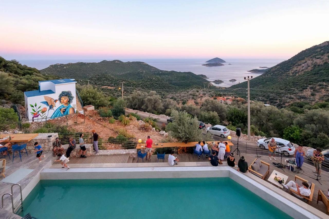 14 Premium Villas With Openair Restaurant&Tennis Court In Nature - Notos Club Kaş Buitenkant foto