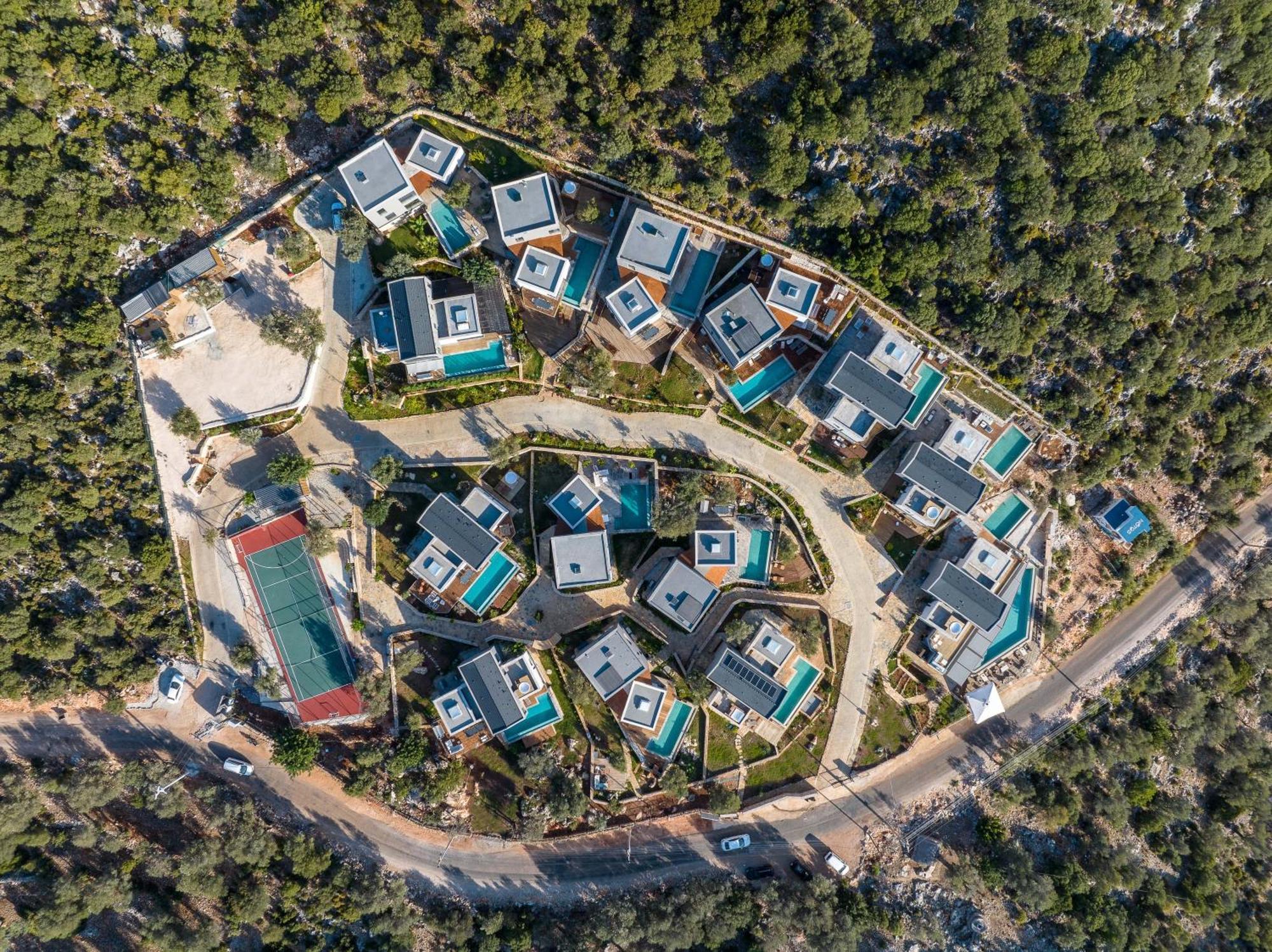 14 Premium Villas With Openair Restaurant&Tennis Court In Nature - Notos Club Kaş Buitenkant foto