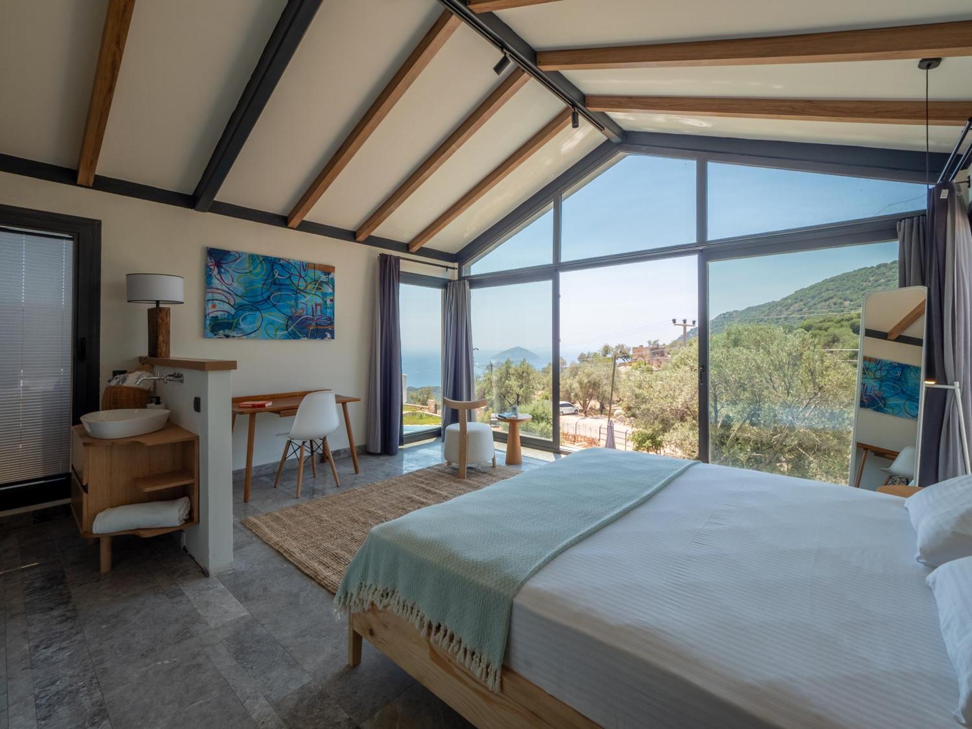 14 Premium Villas With Openair Restaurant&Tennis Court In Nature - Notos Club Kaş Buitenkant foto